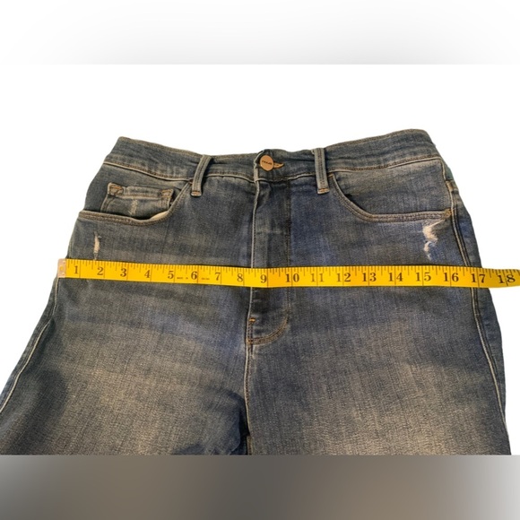 Frame Womens Le Sylvie Slender Straight High Rise Stretch Jean Sz30 Like New - Picture 8 of 10